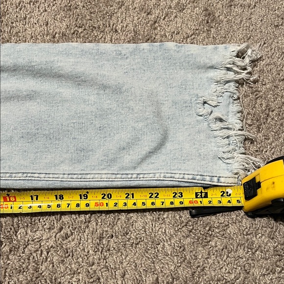 Abercrombie & Fitch Ultra High Rise Ankle Straight Curve Love| Size 27/4R - Picture 6 of 6